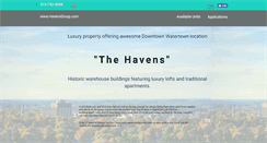 Desktop Screenshot of havensgroup.com